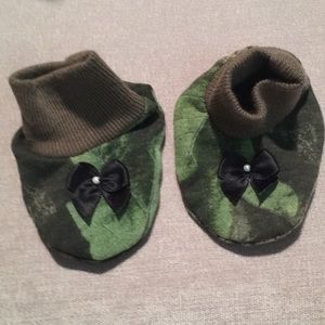 Camo booties